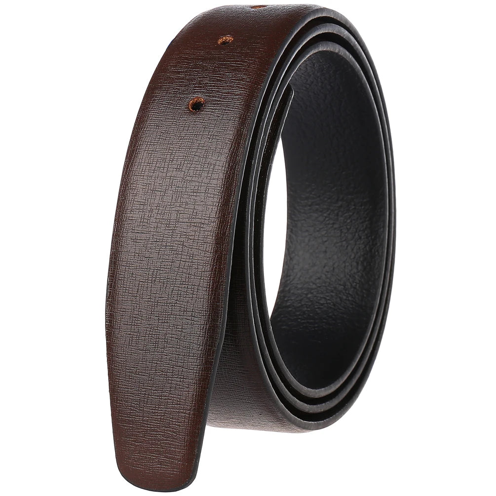 JMT-937610 Perforated Men's Needle Belt with Small Cross Pattern - Model LY34-348