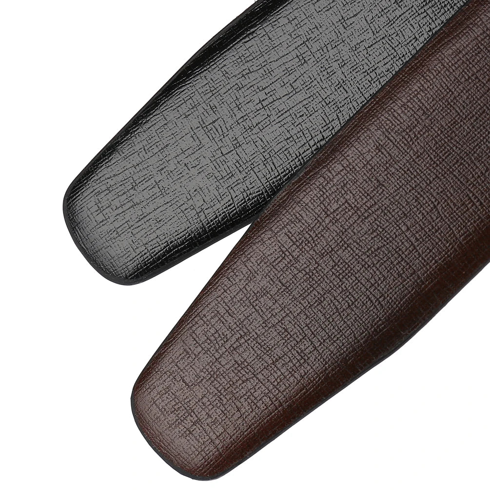 JMT-937610 Perforated Men's Needle Belt with Small Cross Pattern - Model LY34-348