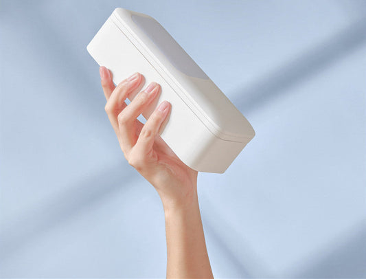 JMT-937866 Adjustable Lazy Bracket Desktop Phone Holder in White for Convenient Viewing