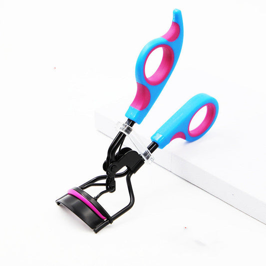 JMT-938122 Double Color Curling Eyelash Curler - Portable Design with Colorful Handles