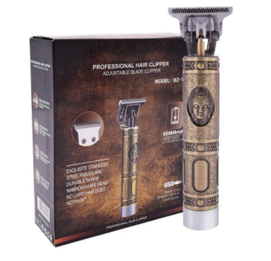 JMT-938250 Buddha Head Electric Pushing Shear with Lithium Battery - Versatile Hair Clipper for Precision Grooming