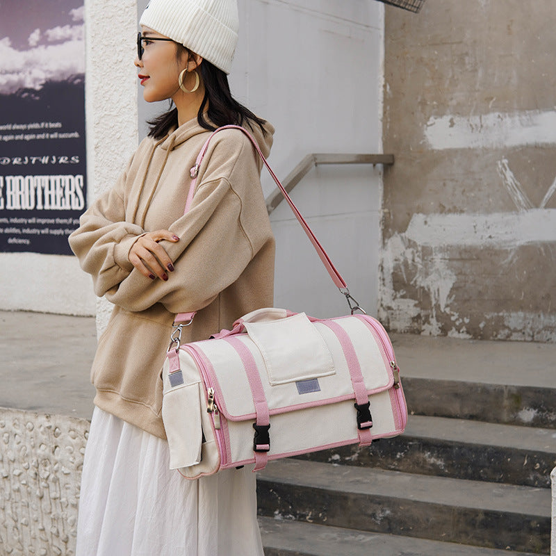 JMT-938250 Portable Breathable Pet Backpack for Cats - Ideal for Outdoor Adventures