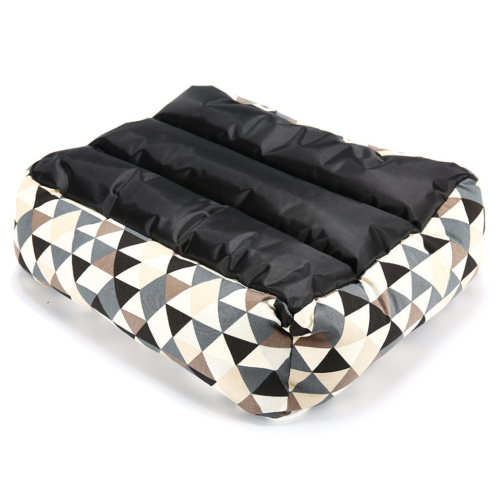 JMT-938314 Cotton Printed Dog Cushion with Standing Dog Design - Available in Three Sizes