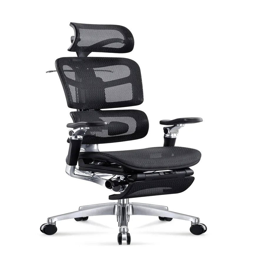 JMT-938314 Ergonomic Mesh Office Chair with Adjustable Seat and 7D Armrests for Conference and Meeting Rooms