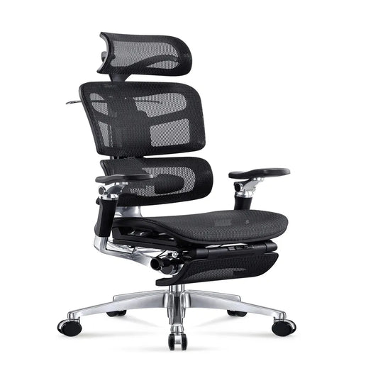 JMT-938314 Ergonomic Mesh Office Chair with Adjustable Seat and 7D Armrests for Conference and Meeting Rooms