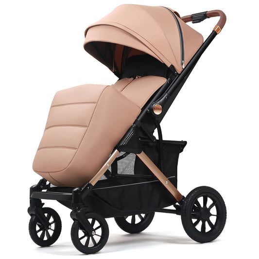 JMT-939018 3 in 1 Reversible Baby Stroller with Foldable Design for Travel and Comfort