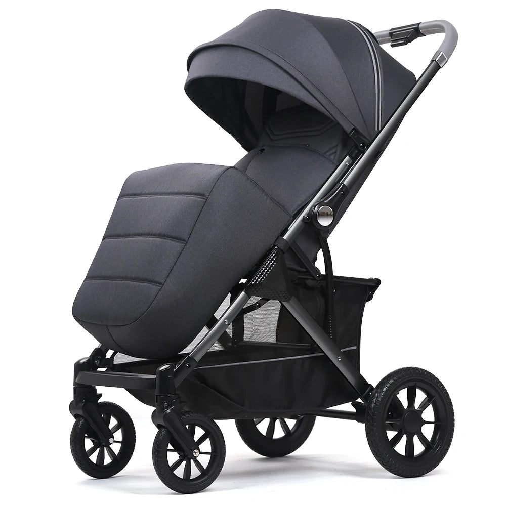 JMT-939018 3 in 1 Reversible Baby Stroller with Foldable Design for Travel and Comfort