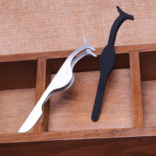 JMT-939274 Stainless Steel False Eyelash Assistant Clip for Easy Application
