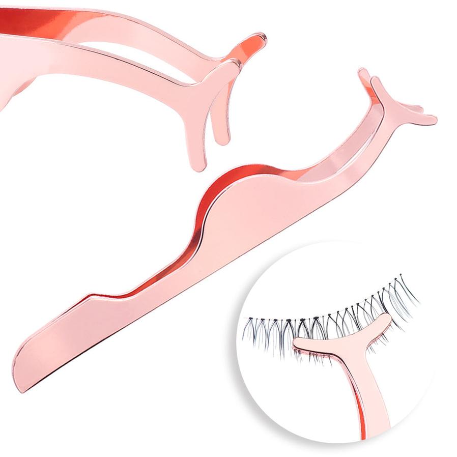 JMT-939274 Stainless Steel False Eyelash Assistant Clip for Easy Application