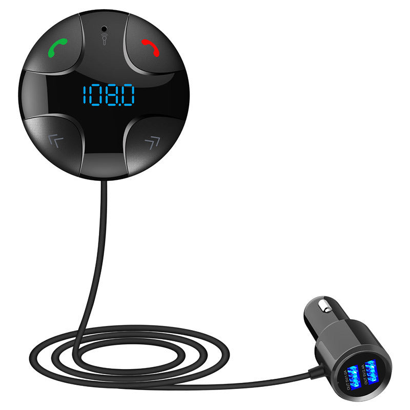 JMT-939338 Compact Car MP3 Player with Monochrome Screen and Cigarette Lighter Power Supply