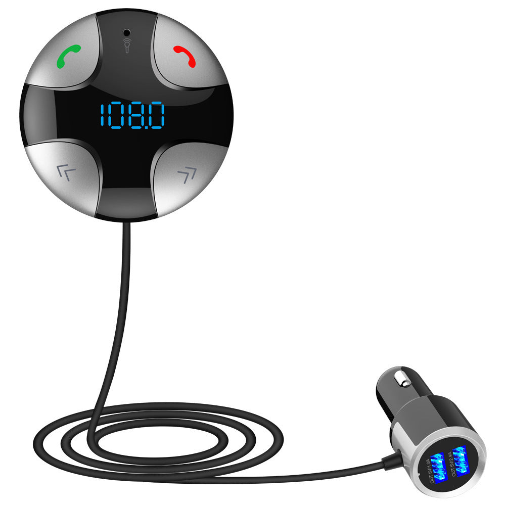 JMT-939338 Compact Car MP3 Player with Monochrome Screen and Cigarette Lighter Power Supply
