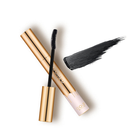 JMT-939594 Waterproof Black Mascara with Golden Crescent Brush Head for Long-lasting, Non-smudge Wear