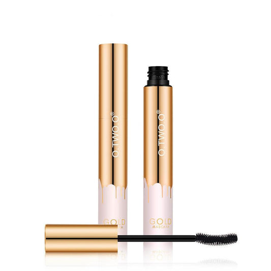 JMT-939594 Waterproof Black Mascara with Golden Crescent Brush Head for Long-lasting, Non-smudge Wear