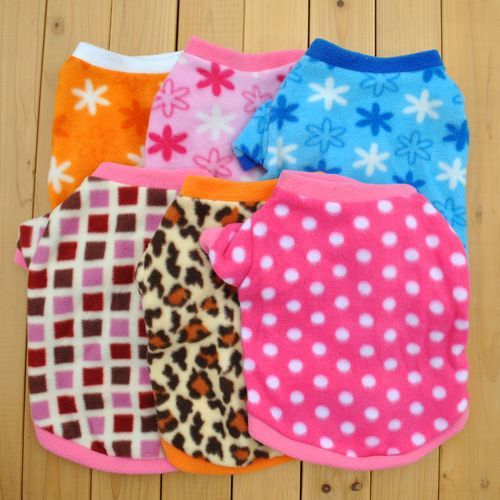 JMT-939786 Cozy Polar Fleece Hoodie for Pets - Autumn & Winter Styles Available in Various Colors and Prints