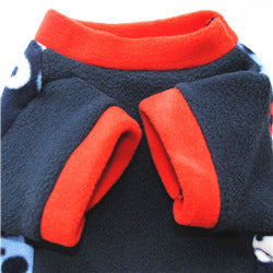 JMT-939786 Cozy Polar Fleece Hoodie for Pets - Autumn & Winter Styles Available in Various Colors and Prints