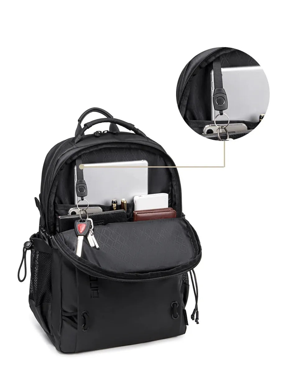 JMT-939978 Casual Large Laptop Backpack with USB Charging Port for Sports and Daily Use