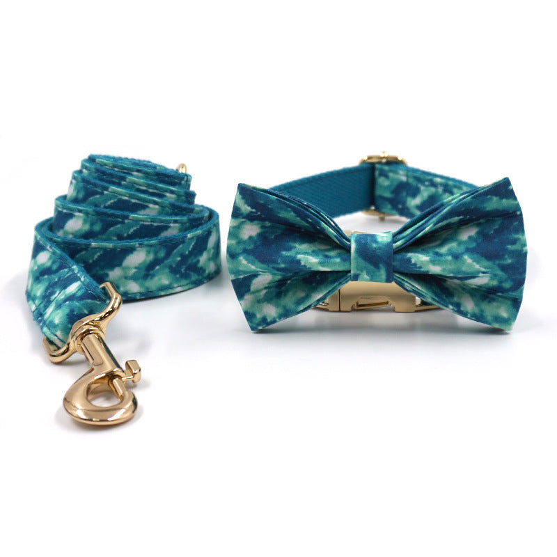 JMT-939978 Charming Pet Collar with Bow for Dogs - Perfect for Weddings and Parties