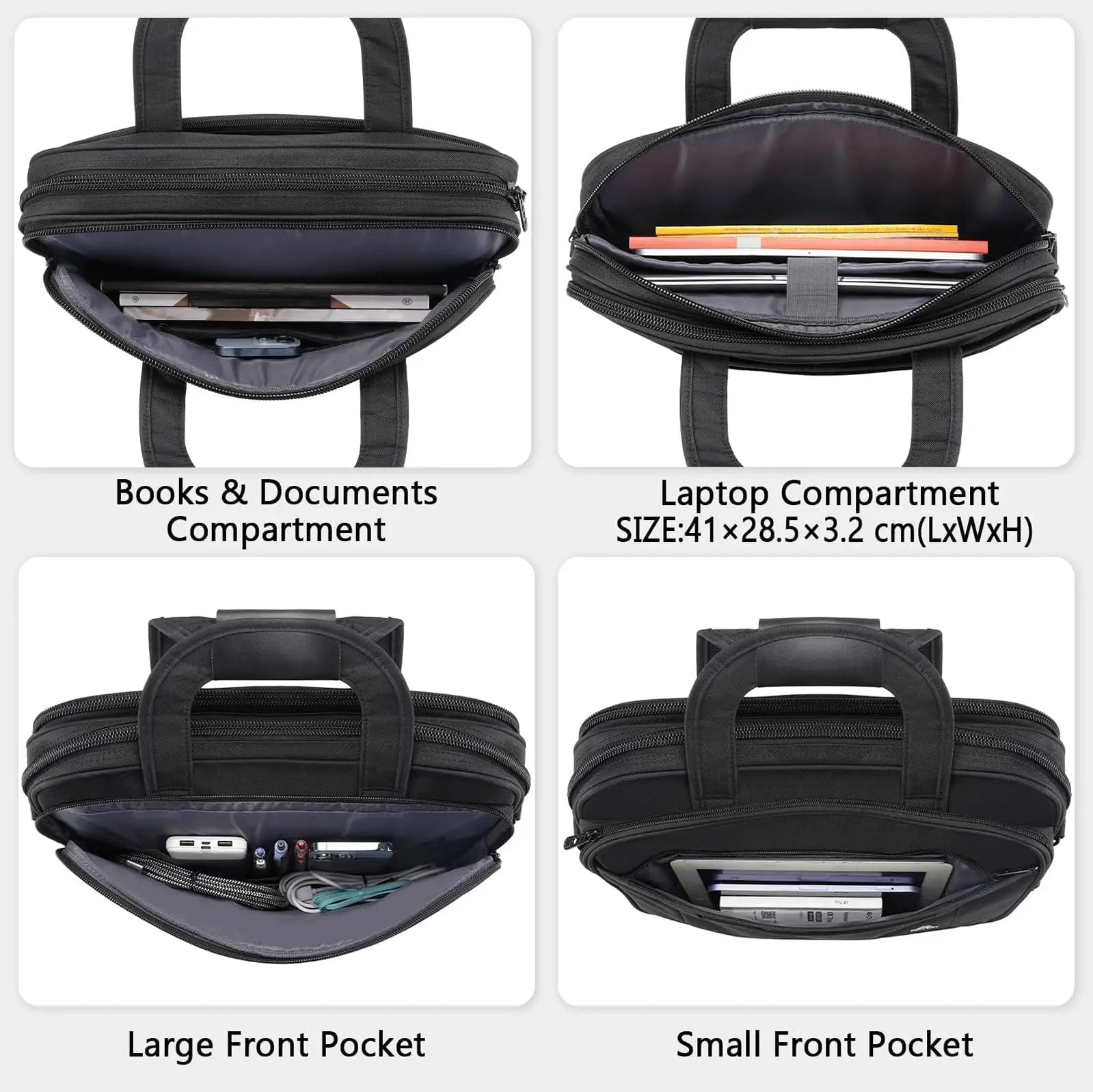 JMT-939978 Water-Repellent 17 Inch Laptop Bag for 16 Inch Computers