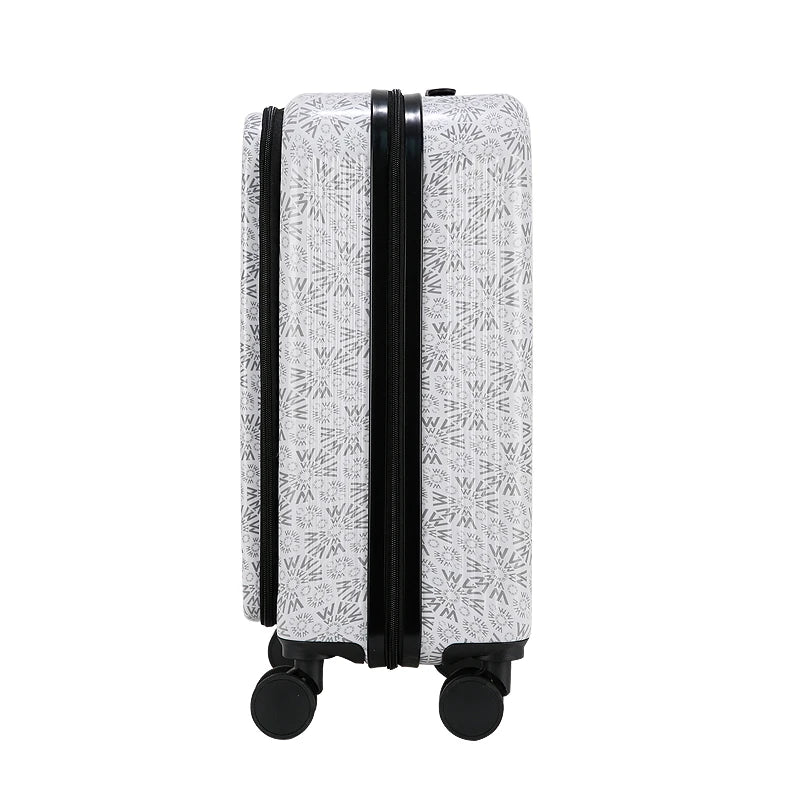 JMT-940042 Lightweight Softside Medium-Size Carry-On Luggage Set with Open-Top Design