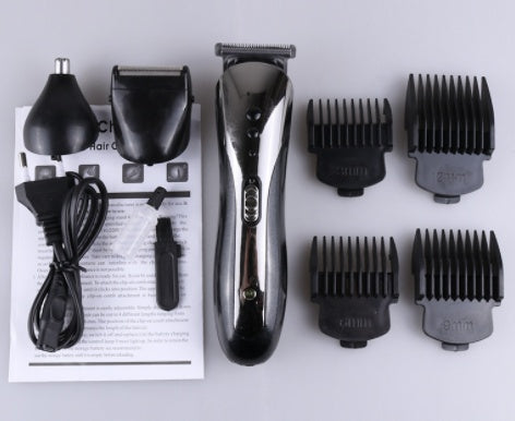 JMT-940298 Electric Stainless Steel Hair Clipper for Wet and Dry Shaving - 8-Hour Charge, Washable Design