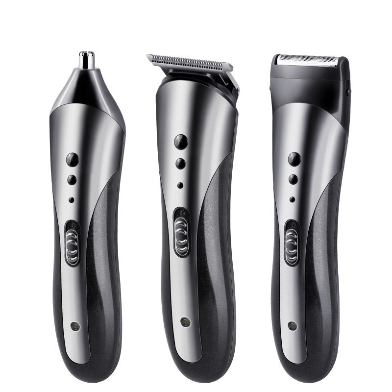 JMT-940298 Electric Stainless Steel Hair Clipper for Wet and Dry Shaving - 8-Hour Charge, Washable Design