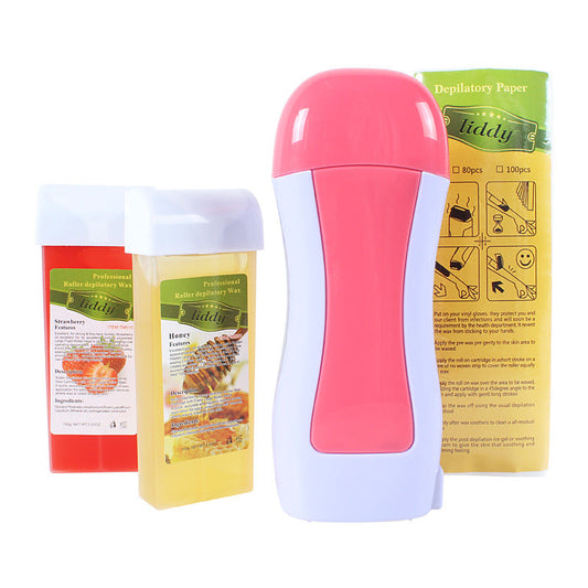 JMT-940554 Efficient Roller Wax Hair Removal Set – 40W, 100ml Capacity, Dual Voltage