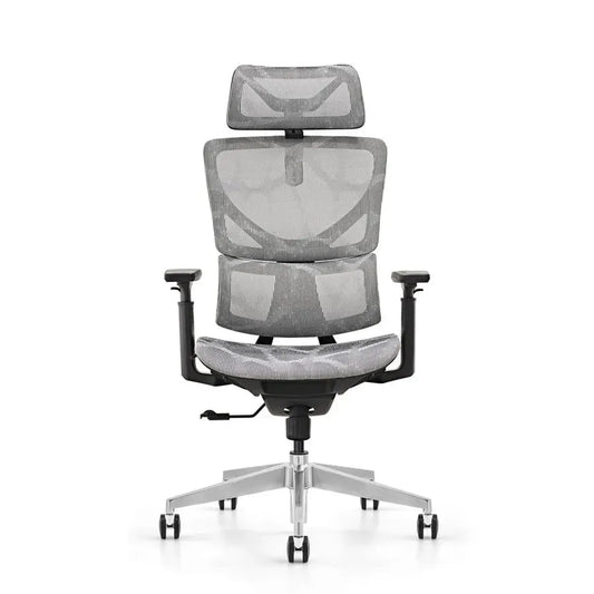 JMT-940746 Ergonomic White Executive Office Chair with Swivel Functionality