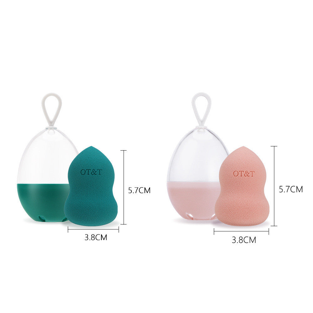 JMT-940746 Non-Latex Makeup Sponge Set for Foundation and Concealer - Soft Blending Sponges with Protective Cover