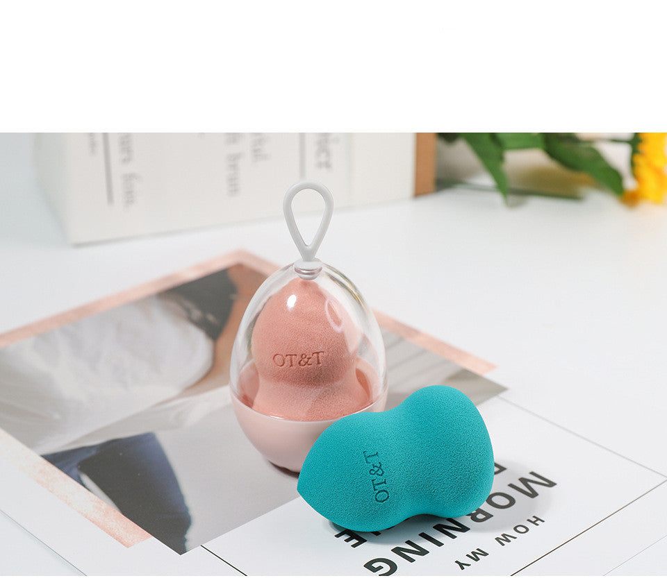 JMT-940746 Non-Latex Makeup Sponge Set for Foundation and Concealer - Soft Blending Sponges with Protective Cover