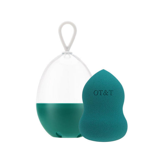 JMT-940746 Non-Latex Makeup Sponge Set for Foundation and Concealer - Soft Blending Sponges with Protective Cover