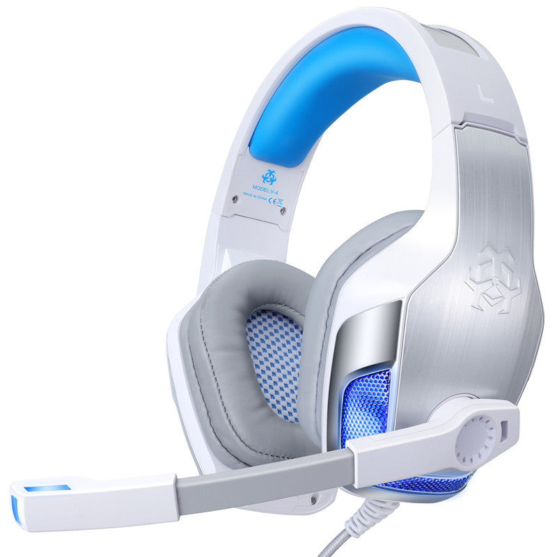 JMT-940810 Heavy Bass Wired Headphones with Luminous Design and Built-in Microphone