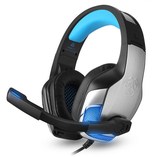 JMT-940810 Heavy Bass Wired Headphones with Luminous Design and Built-in Microphone
