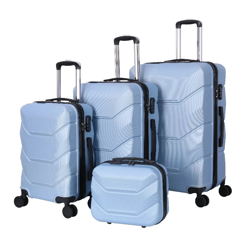 JMT-941194 Classic ABS Trolley Luggage Set - Durable Suitcase with Smooth-Glide Wheels