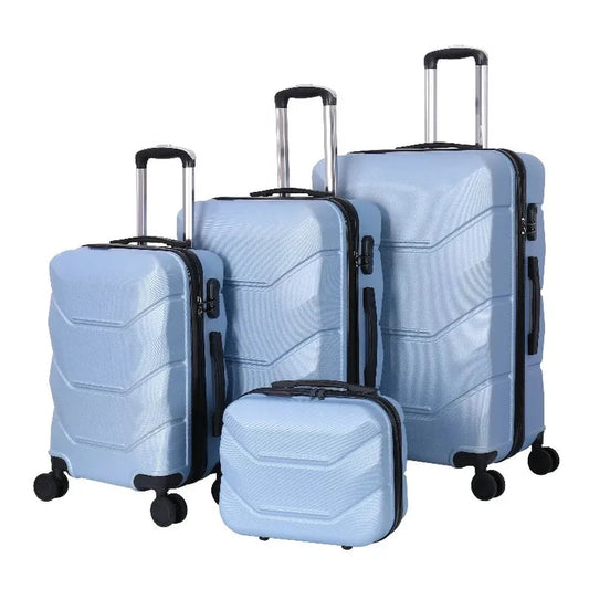 JMT-941194 Classic ABS Trolley Luggage Set - Durable Suitcase with Smooth-Glide Wheels