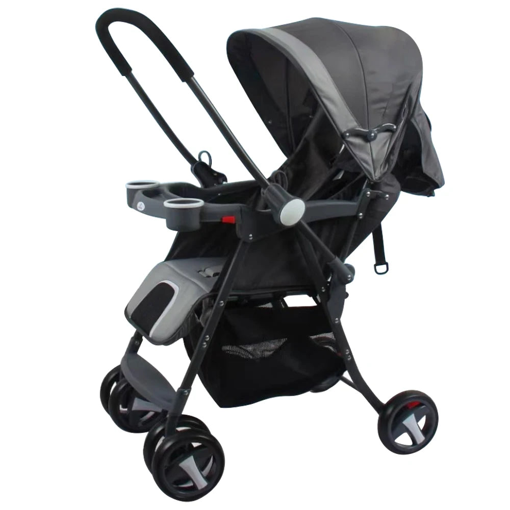JMT-941322 Lightweight Double-Direction Portable Baby Stroller with Easy Foldable Design