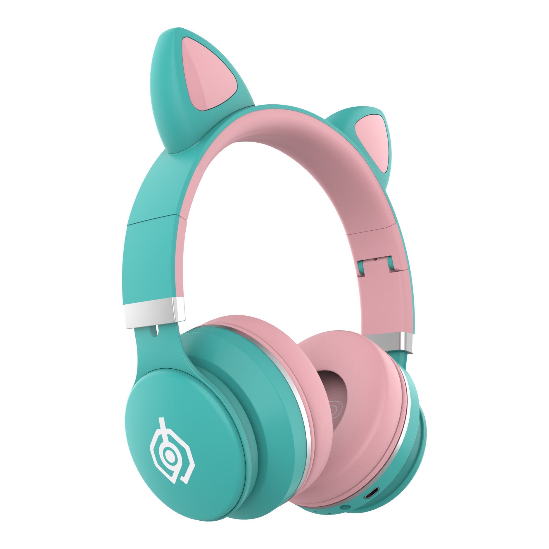 JMT-941450 Cute Cat Ears Wireless Bluetooth Headset with Stereo Sound and Voice Control