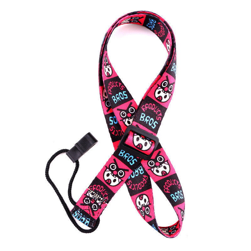 JMT-941642 Comfortable Polyester Four-String Ukulele Strap - 25MM x 1.35M Size
