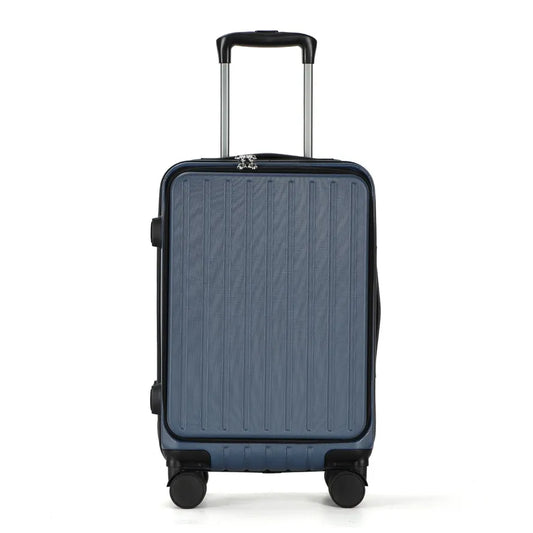 JMT-942026 Lightweight Aluminium Trolley Suitcase with Laptop Compartment for Travel