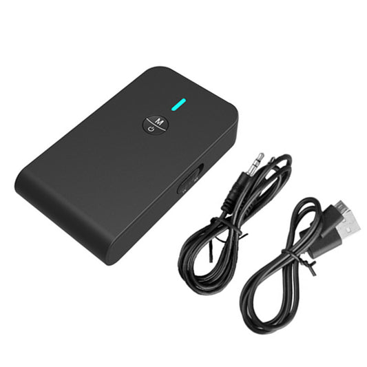 JMT-942410 Bluetooth 5.0 Audio Adapter with 3.5MM AUX Port and 10m Transmission Radius