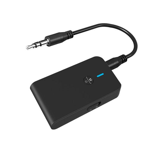 JMT-942410 Bluetooth 5.0 Audio Adapter with 3.5MM AUX Port and 10m Transmission Radius