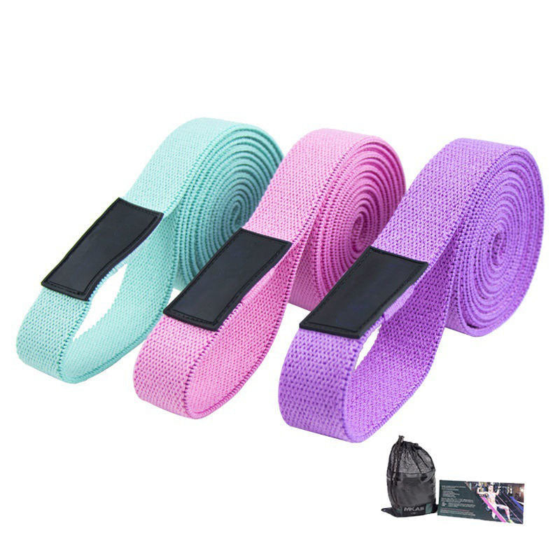JMT-942538 Yoga Elastic Training Strap for Home Workout and Flexibility Enhancement