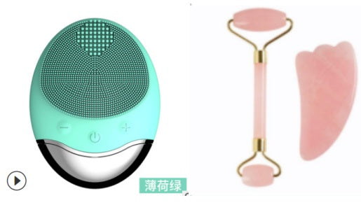 JMT-942602 Electric Bamboo Charcoal Silicone Cleansing Device for Deep Pore Cleanse and Skin Rejuvenation