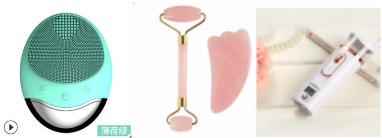 JMT-942602 Electric Bamboo Charcoal Silicone Cleansing Device for Deep Pore Cleanse and Skin Rejuvenation