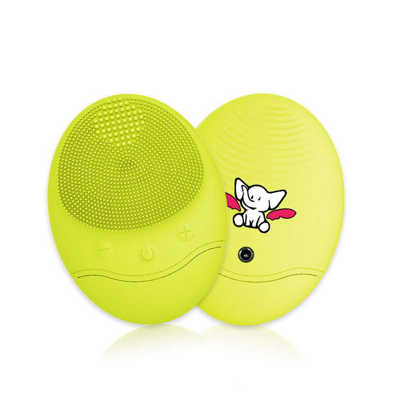 JMT-942602 Electric Bamboo Charcoal Silicone Cleansing Device for Deep Pore Cleanse and Skin Rejuvenation