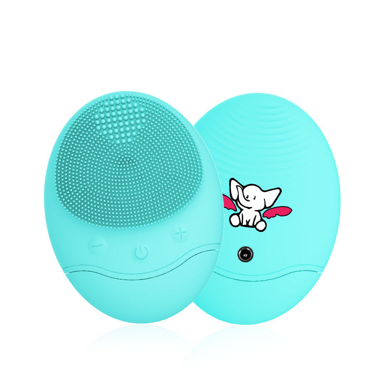 JMT-942602 Electric Bamboo Charcoal Silicone Cleansing Device for Deep Pore Cleanse and Skin Rejuvenation