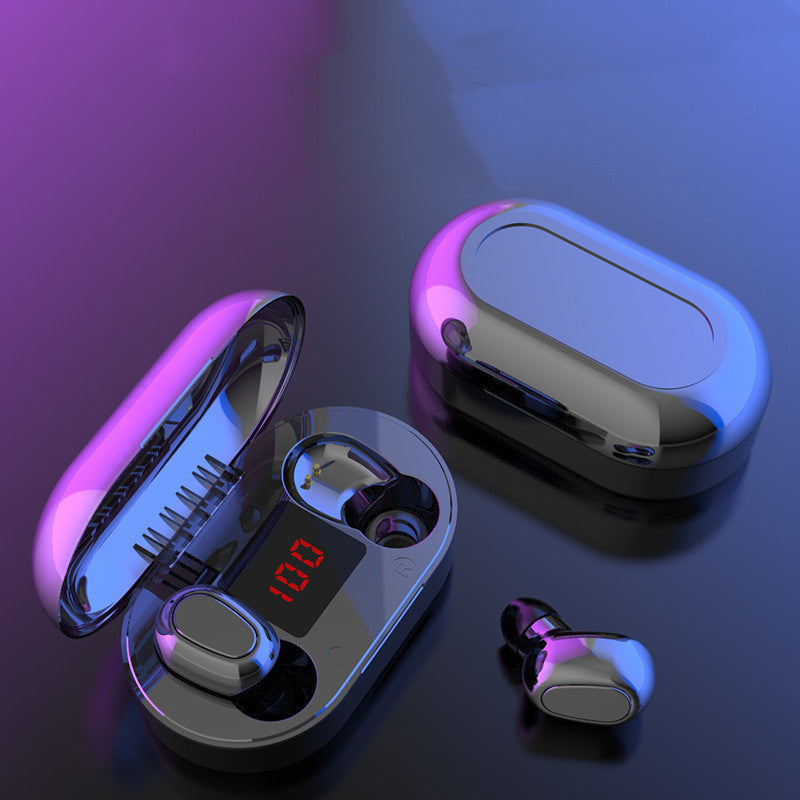 JMT-942602 L22 Wireless Bluetooth Mini Earphones with Voice Control and Multi-Point Connection