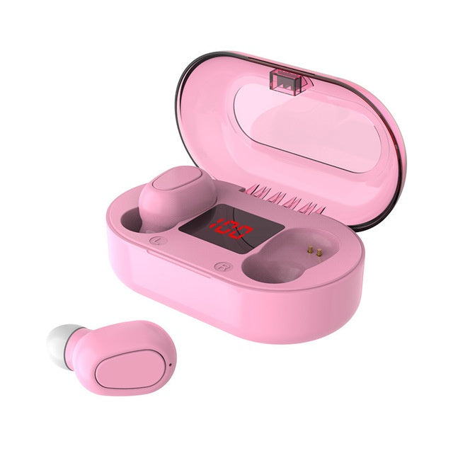 JMT-942602 L22 Wireless Bluetooth Mini Earphones with Voice Control and Multi-Point Connection