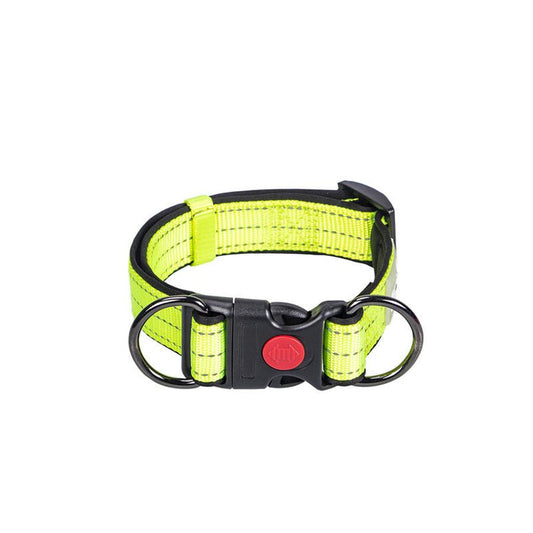 JMT-943114 Fluorescent Dog Leash Set with Bow – Collars and Straps Available in Multiple Colors for Small, Medium, and Large Breeds