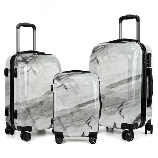 JMT-943178 Designer Hard Shell Trolley Suitcase with Aluminium Frame and PC ABS Material for Travel