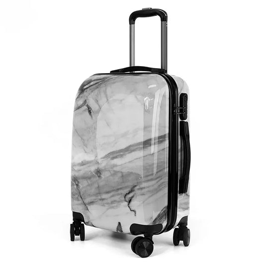 JMT-943178 Designer Hard Shell Trolley Suitcase with Aluminium Frame and PC ABS Material for Travel